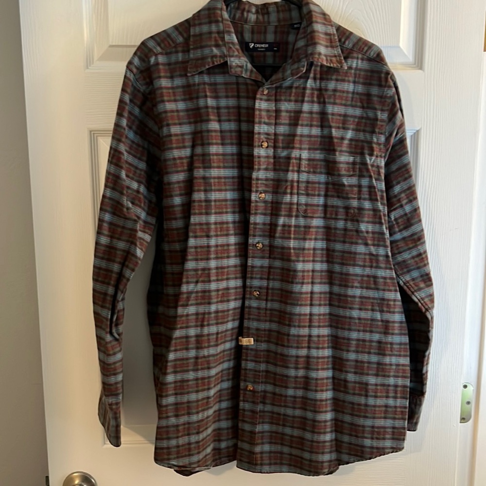 Plaid Button Down - XLT